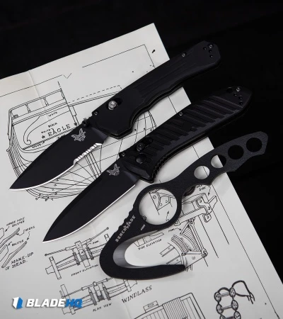 Benchmade 5750BK Mini Presidio II Automatic Knife (3.2" Black) 5 Benchmade 5750BK Mini Presidio II Automatic Knife (3.2" Black) - Image 5