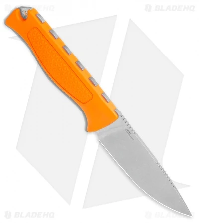 Benchmade 15006 Steep Country Fixed Blade Knife Orange Santoprene (3.5" SW) 3 Benchmade 15006 Steep Country Fixed Blade Knife Orange Santoprene (3.5" SW) - Image 3