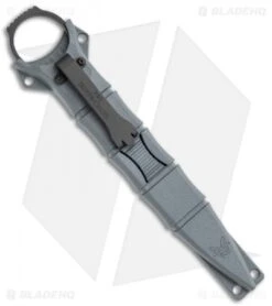 Benchmade SOCP Dagger Fixed Blade Knife (3.22" Black) 176BKGY -Benchmade Shop Benchmade 176BKGY SOCP Dagger Black BHQ 118499 jr sheath