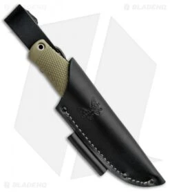 Benchmade 200 Puukko Fixed Blade Knife Ranger Green (3.75" Satin CPM-3V) 7 Benchmade 200 Puukko Fixed Blade Knife Ranger Green (3.75" Satin CPM-3V) -Benchmade Shop Benchmade 200 Puukko OD Green Satin BHQ 87838 jr sheath