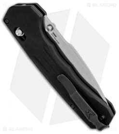 Benchmade 407 Vallation AXIS-Assist Knife Black (3.7" Stonewash) 6 Benchmade 407 Vallation AXIS-Assist Knife Black (3.7" Stonewash) -Benchmade Shop Benchmade 407 Vallation AXIS Assist Black SW BHQ 84269 jr side