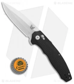 Benchmade 495 Vector AXIS-Assist Knife Black G-10 (3.6" Satin) 7 Benchmade 495 Vector AXIS-Assist Knife Black G-10 (3.6" Satin) -Benchmade Shop Benchmade 495 Vector Black G10 satin BHQ 78757 er bottlecap