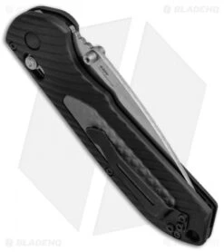 Benchmade Freek AXIS Lock Knife Black/Gray (3.6" Satin) 560 6 Benchmade Freek AXIS Lock Knife Black/Gray (3.6" Satin) 560 -Benchmade Shop Benchmade 560 Freek AXIS Black Gray Satin BHQ 51603 jr side