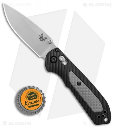 Benchmade Mini Freek AXIS Lock Knife Black/Gray (3" Stonewash) 565 4 Benchmade Mini Freek AXIS Lock Knife Black/Gray (3" Stonewash) 565 - Image 4