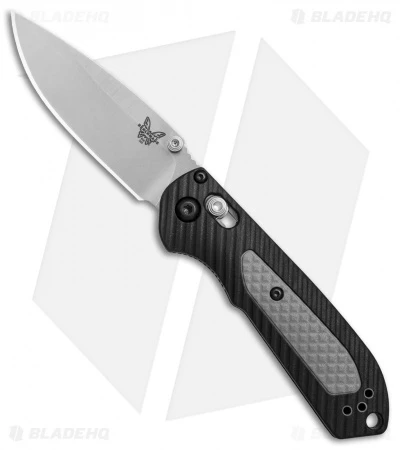 Benchmade Mini Freek AXIS Lock Knife Black/Gray (3" Stonewash) 565 1 Benchmade Mini Freek AXIS Lock Knife Black/Gray (3" Stonewash) 565