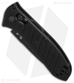 Benchmade 5750SBK Mini Presidio II Automatic Knife (3.2" Black Serr) 6 Benchmade 5750SBK Mini Presidio II Automatic Knife (3.2" Black Serr) -Benchmade Shop Benchmade 5750 SBK Mini Presidio II black serr BHQ 78772 er spine