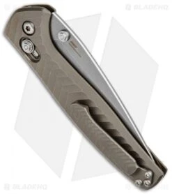 Benchmade 781 Anthem AXIS Lock Folding Knife Bronze Titanium (3.5" Stonewash) 7 Benchmade 781 Anthem AXIS Lock Folding Knife Bronze Titanium (3.5" Stonewash) -Benchmade Shop Benchmade 781 Anthem AXIS Bronze Ti SW BHQ 51621 jr side