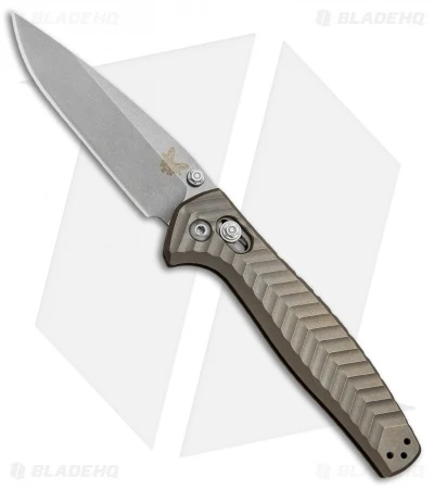 Benchmade 781 Anthem AXIS Lock Folding Knife Bronze Titanium (3.5" Stonewash) 1 Benchmade 781 Anthem AXIS Lock Folding Knife Bronze Titanium (3.5" Stonewash)