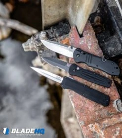 Benchmade 917 Tactical Triage Axis Lock Knife Black G-10 (3.4" Satin) -Benchmade Shop Benchmade 917 Tactical Triage Axis Lock Knife Black G 10 Satin BHQ 78781 kp water web