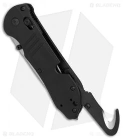Benchmade 917 Tactical Triage Axis Lock Knife Black G-10 (3.4" Satin) -Benchmade Shop Benchmade 917 Tactical Triage Black G10 satin BHQ 78781 er spine open
