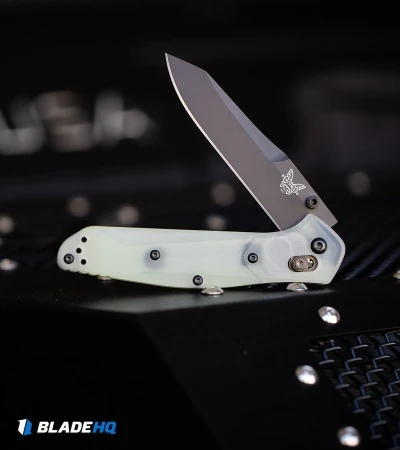 Benchmade 940 Osborne AXIS Lock Knife Natural G-10 (3.4" Black M4) 6 Benchmade 940 Osborne AXIS Lock Knife Natural G-10 (3.4" Black M4) - Image 6