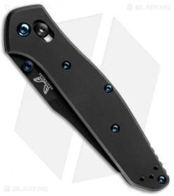 Benchmade 940 Osborne AXIS Lock Knife Titanium (3.4" DLC S90V) 940BK-2003 6 Benchmade 940 Osborne AXIS Lock Knife Titanium (3.4" DLC S90V) 940BK-2003 -Benchmade Shop Benchmade 940 Osborne AXIS Lock Ti DLC 940BK 2003 BHQ 116984 jr side