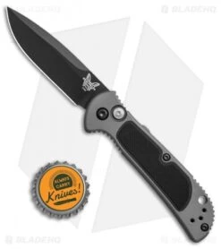 Benchmade 9750BK Mini Coalition Automatic Knife Gray Al/Black G-10 (2.9" Black) 7 Benchmade 9750BK Mini Coalition Automatic Knife Gray Al/Black G-10 (2.9" Black) -Benchmade Shop Benchmade 9750BK Mini Coalition gray al black G10 black BHQ 75519 jr bottlecap