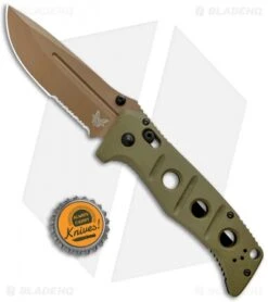Benchmade Adamas AXIS Lock Knife Olive G-10 (3.8" FE Serr) 275SFE-2 11 Benchmade Adamas AXIS Lock Knife Olive G-10 (3.8" FE Serr) 275SFE-2 -Benchmade Shop Benchmade Adamas AXIS Lock Olive G 10 FE Serr 275SFE 2 BHQ 118563 jr bottlecap