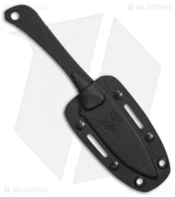 Benchmade Altitude Fixed Blade Knife (3" Black) 15200DLC -Benchmade Shop Benchmade Altitude black BHQ 78766 er sheath