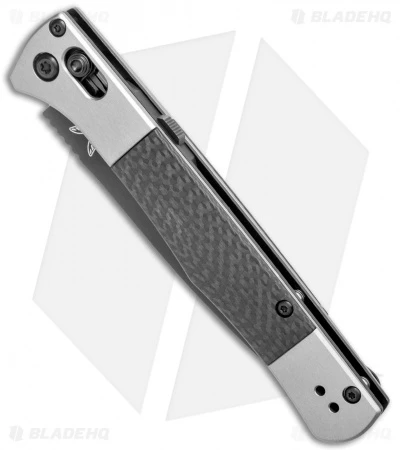 Benchmade Auto Fact AXIS Lock Knife Aluminum/CF (4" Black DLC) 4170BK 2 Benchmade Auto Fact AXIS Lock Knife Aluminum/CF (4" Black DLC) 4170BK - Image 2