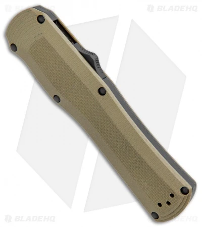Benchmade Autocrat D/A OTF Automatic Knife OD Green G-10 (3.71" Black) 3400BK-1 2 Benchmade Autocrat D/A OTF Automatic Knife OD Green G-10 (3.71" Black) 3400BK-1 - Image 2
