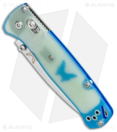 Benchmade Bugout AXIS Lock Knife Jade G-10 (3.24" Satin 20CV) 535-1901 2 Benchmade Bugout AXIS Lock Knife Jade G-10 (3.24" Satin 20CV) 535-1901 - Image 2