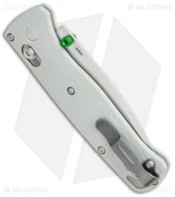 Benchmade Bugout Gray G-10 AXIS Lock Knife (3.2" Satin 20CV) 535-2002 8 Benchmade Bugout Gray G-10 AXIS Lock Knife (3.2" Satin 20CV) 535-2002 -Benchmade Shop Benchmade Bugout AXIS Lock Gray G 10 Satin BHQ 114143 jr side