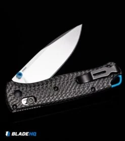 Benchmade Bugout AXIS Lock Knife Carbon Fiber (3.2" Satin) 535-3 -Benchmade Shop Benchmade Bugout AXIS Lock Knife Carbon Fiber Satin 535 3 BHQ 118556 kp S90V close up web