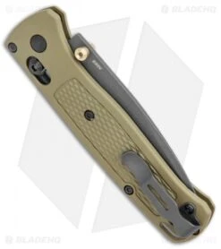 Benchmade Bugout AXIS Lock Knife Ranger Green (3.24" Gray) 535GRY-1 -Benchmade Shop Benchmade Bugout AXIS Lock Ranger Green Gray 535GRY 1 BHQ 83828 jr side