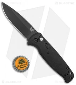Benchmade CLA Drop Point Automatic Knife Black G-10 (3.4" Black) 4300BK 7 Benchmade CLA Drop Point Automatic Knife Black G-10 (3.4" Black) 4300BK -Benchmade Shop Benchmade CLA DP Auto black G 10 Black 4300BK BHQ 27082 jr bottlecap