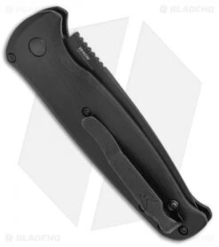 Benchmade CLA Drop Point Automatic Knife Black G-10 (3.4" Black) 4300BK 6 Benchmade CLA Drop Point Automatic Knife Black G-10 (3.4" Black) 4300BK -Benchmade Shop Benchmade CLA DP Auto black G 10 Black 4300BK BHQ 27082 jr side