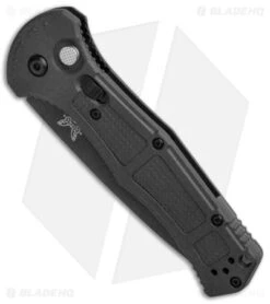 Benchmade Claymore Automatic Knife Black Grivory (3.6" Black Serr) 9070SBK 5 Benchmade Claymore Automatic Knife Black Grivory (3.6" Black Serr) 9070SBK -Benchmade Shop Benchmade Claymore Auto Ranger Black Grivory Black Serr 9070SBK 1 BHQ 118570 jr spine