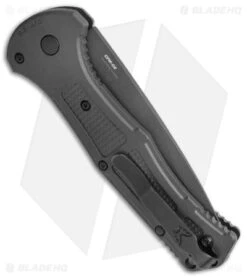 Benchmade Claymore Automatic Knife Black Grivory (3.6" Black) 9070BK 6 Benchmade Claymore Automatic Knife Black Grivory (3.6" Black) 9070BK -Benchmade Shop Benchmade Claymore AutoBlack Grivory Black 9070BK BHQ 137239 jr side