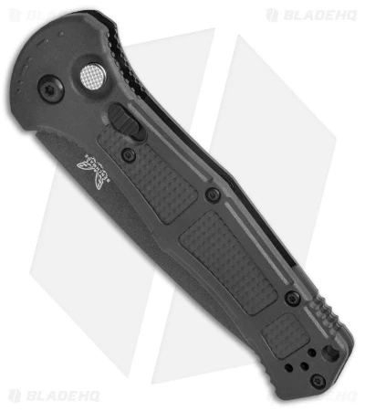 Benchmade Claymore Automatic Knife Black Grivory (3.6" Black) 9070BK 2 Benchmade Claymore Automatic Knife Black Grivory (3.6" Black) 9070BK - Image 2