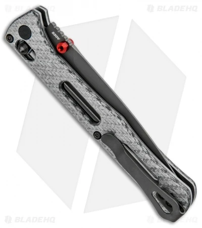 Benchmade Fact AXIS Lock Knife Silver Twill G-10 (3.95" Gray) 417GY-1901 3 Benchmade Fact AXIS Lock Knife Silver Twill G-10 (3.95" Gray) 417GY-1901 - Image 3