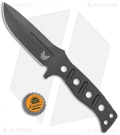 Benchmade Fixed Adamas Fixed Blade Knife Black (4.2" Black) 375BK-1 5 Benchmade Fixed Adamas Fixed Blade Knife Black (4.2" Black) 375BK-1 - Image 5