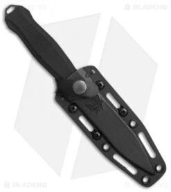 Benchmade Fixed Infidel Knife Black Aluminum (4.5" Black) 133BK 6 Benchmade Fixed Infidel Knife Black Aluminum (4.5" Black) 133BK -Benchmade Shop Benchmade Fixed Infidel black aluminum black BHQ 78785 er sheath