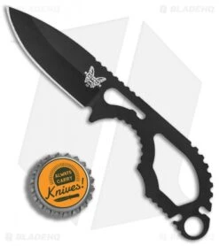 Benchmade Follow-Up Fixed Blade Knife Black (2.6" Black) 101BK 7 Benchmade Follow-Up Fixed Blade Knife Black (2.6" Black) 101BK -Benchmade Shop Benchmade Follow Up Black Black BHQ 78786 er bottlecap