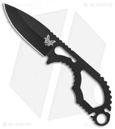 Benchmade Follow-Up Fixed Blade Knife Black (2.6" Black) 101BK 1 Benchmade Follow-Up Fixed Blade Knife Black (2.6" Black) 101BK
