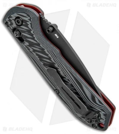 Benchmade Freek AXIS Lock Folding Knife Black/Red G-10 M4 (3.6" Serr) 560SBK-1 3 Benchmade Freek AXIS Lock Folding Knife Black/Red G-10 M4 (3.6" Serr) 560SBK-1 - Image 3