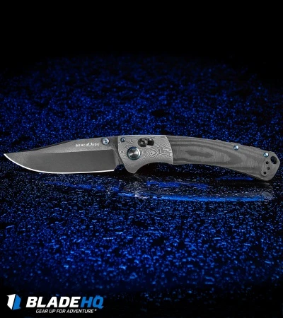Benchmade Gold Class Crooked River AXIS Lock Knife Carbon Fiber (4" Black DLC) 9 Benchmade Gold Class Crooked River AXIS Lock Knife Carbon Fiber (4" Black DLC) - Image 9