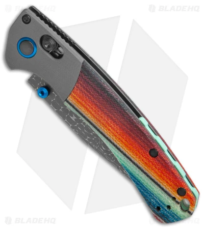 Benchmade Gold Class Mini Crooked River Knife (3.4" Damascus) 15085-221 2 Benchmade Gold Class Mini Crooked River Knife (3.4" Damascus) 15085-221 - Image 2