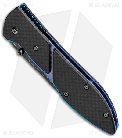 Benchmade Gold Class Sentinal LLK Liner Lock Knife (3.75" Damascus) 875-101 2 Benchmade Gold Class Sentinal LLK Liner Lock Knife (3.75" Damascus) 875-101 - Image 2