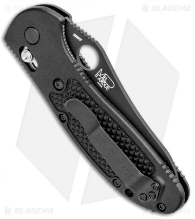 Benchmade Griptilian AXIS Lock Knife Black (3.45" Black Serr) 550SBK-S30V 3 Benchmade Griptilian AXIS Lock Knife Black (3.45" Black Serr) 550SBK-S30V - Image 3