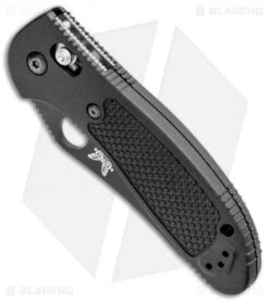 Benchmade Shop -Benchmade Shop Benchmade Griptilian AXIS Lock Black Black Serr 550SBK S30V BHQ 4017 jr spine 1