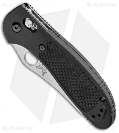 Benchmade Griptilian AXIS Lock Knife Black (3.45" Satin) 550-S30V 2 Benchmade Griptilian AXIS Lock Knife Black (3.45" Satin) 550-S30V - Image 2