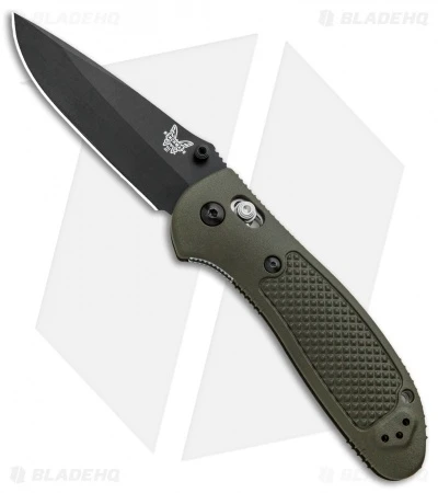 Benchmade Griptilian AXIS Lock Knife Olive Drab (3.45" Black) 551BKOD-S30V 1 Benchmade Griptilian AXIS Lock Knife Olive Drab (3.45" Black) 551BKOD-S30V