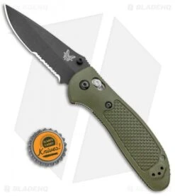 Benchmade Griptilian AXIS Lock Knife Olive Drab (3.45" Black Serr) 551SBKOD-S30V 7 Benchmade Griptilian AXIS Lock Knife Olive Drab (3.45" Black Serr) 551SBKOD-S30V -Benchmade Shop Benchmade Griptilian AXIS Lock Olive Drab Black Serr 551SBKOD S30V BHQ 3335 jr bottlecap