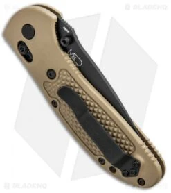 Benchmade Griptilian AXIS Lock Knife Sand (3.45" Black Serr) 551SBKSN-S30V 6 Benchmade Griptilian AXIS Lock Knife Sand (3.45" Black Serr) 551SBKSN-S30V -Benchmade Shop Benchmade Griptilian AXIS Lock Sand Black Serr 551SBKSN S30V BHQ 3334 jr side