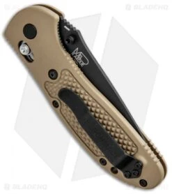 Benchmade Griptilian AXIS Lock Knife Sand (3.45" Black) 551BKSN-S30V 6 Benchmade Griptilian AXIS Lock Knife Sand (3.45" Black) 551BKSN-S30V -Benchmade Shop Benchmade Griptilian AXIS Sand Black 551BKSN S30V BHQ 6224 jr side