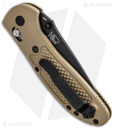 Benchmade Griptilian AXIS Lock Knife Sand (3.45" Black) 551BKSN-S30V 3 Benchmade Griptilian AXIS Lock Knife Sand (3.45" Black) 551BKSN-S30V - Image 3