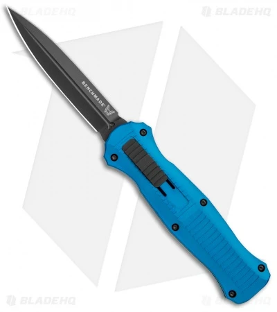 Benchmade Infidel OTF Automatic Knife Blue Aluminum (3.91" Black) 3300BK-2001 1 Benchmade Infidel OTF Automatic Knife Blue Aluminum (3.91" Black) 3300BK-2001