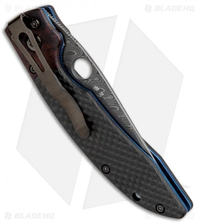 Benchmade Mini-AFCK Gold Class Knife 812-101 (3.19" Damascus) #03 3 Benchmade Mini-AFCK Gold Class Knife 812-101 (3.19" Damascus) #03 - Image 3