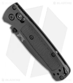 Benchmade Shop -Benchmade Shop Benchmade Mini Bugout AXIS Lock Knife Black 2.8 Black 533BK 2 BHQ 118554 LS Spine